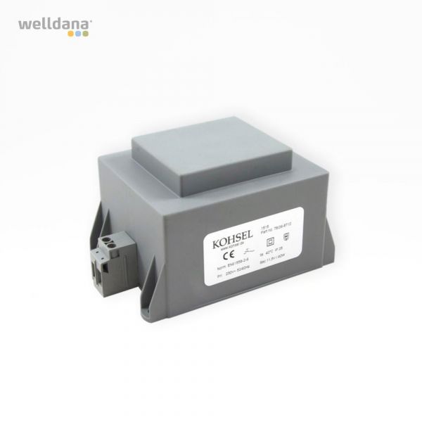 Se Welldana® Spa trafo 60 VAC 230/12V, IP25 hos Poolonline.dk